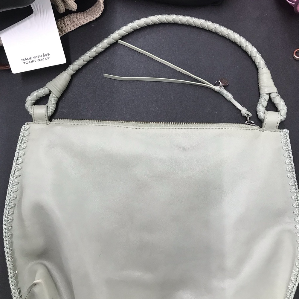 The Sak The Mariposa Leather Shoulder Bag in Dusty Meadow
